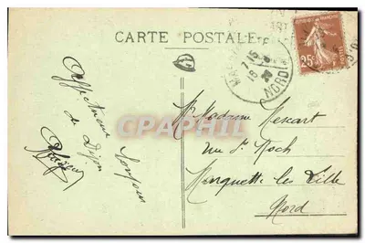 Dijon — Praça Darcy — Fonte e cisne — Verso
