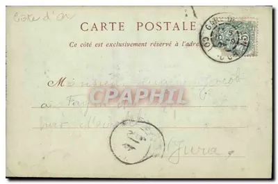 Dijon — Katedra Karмелitów — kolekcja ND. Phot. — Rewers