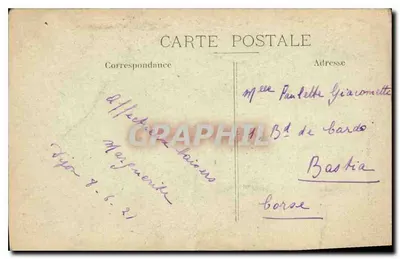 Dijon — Pałac Sądowy — wydawca nieznany, nr 8 — Rewers