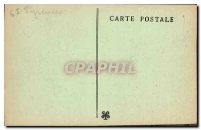 Les Pyrénées — GAVARNIE — Le Cirque, vue d'ensemble — n°304 — Verso