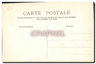 Lourdes — A Virgem Coroada e a Basílica — Editor Les Pyrénées, n° 627 — Verso