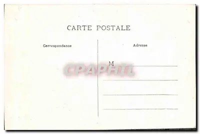 De Pyreneeën — Route van Gavarnie — Uitgang van het Cirque — In de verte, de bergen van Chaos — Achterkant