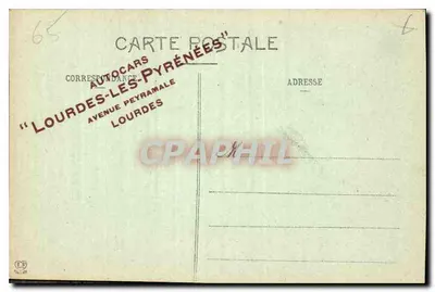 Castelo de Baucens e Massif de Viscos — Les Hautes-Pyrénées — Fototipia Labouche Frères, Toulouse — Verso