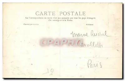 Rodovia de Pierrefitte a Luz — O Abismo — Os Pirineus — editor M.T.C. n° 666 — Verso
