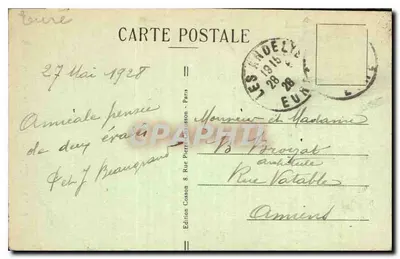 Les Andelys (Eure) — Igreja de Nossa Senhora. Portal e Roseta do Sul — C. M. — Verso