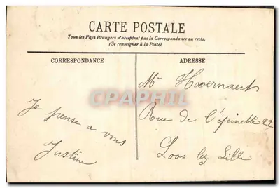 LOURDES — Widok na Pic du Jer i Bazylikę — LL. — Magasins de l'Alliance Catholique à Lourdes — Rewers