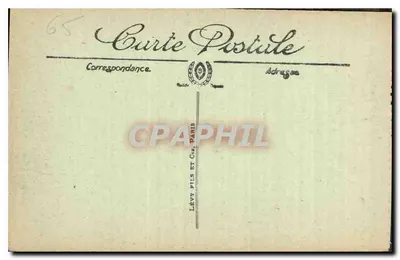 Route van Pierrefitte naar Cauterets — Het Grote Tunnel — LL. — Achterkant