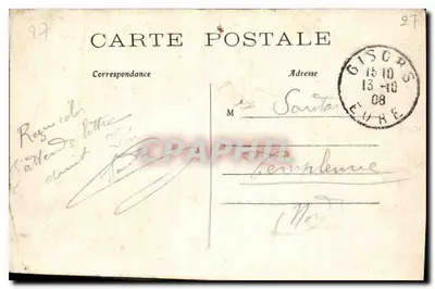 Gisors — La Iglesia, lado Sur — Editorial Bardel — Reverso