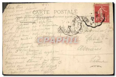 Ponte de l'Arche — Antigas Fortificações — Editor: G. Gomot, série 17 — Verso