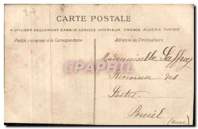Évreux — De Kathedraal — Noordzijde — La C.P.A. n°42 — Achterkant