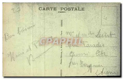Évreux — Chryzmaty św. Tourin — Wydawnictwo fotograficzne, Paryż — Rewers