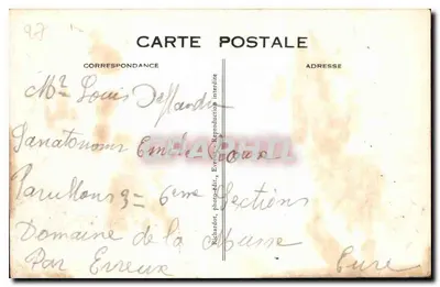 Sanatorium Emile Roux — Dziedziniec Musse — Pawilon III — Rewers