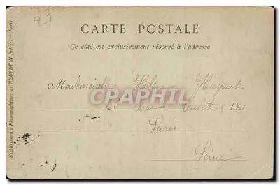 Évreux — De Kathedraal, Zuidzijde, uitzicht genomen vanaf de Boulevard — Collections ND Phot — Achterkant