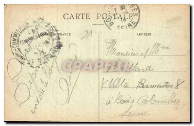 Dijon - Fontaine Blondat — L. F., wyd. nr 674 — Rewers