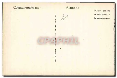 Dijon — Absydę Świętego Bénigne — LL. — nr 17 — Rewers