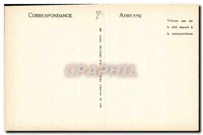 Dijon — Garguleszki z Kościoła Notre-Dame — ND. — N° 241 — Rewers