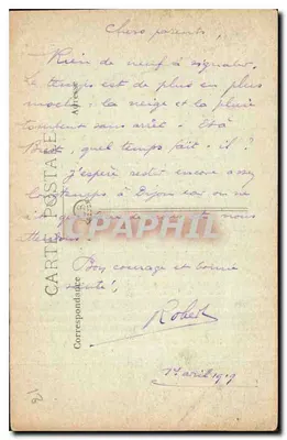 Dijon - L'Ospedale Generale (Ospedale del Santo Spirito) — editore R. I. Depositato, n° 55 — Verso