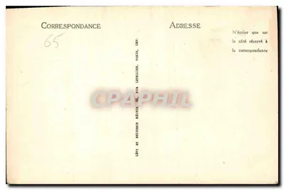 Widok Doliny Argelès z funikulera Pic du Jer — Lourdes — nr 156 — Rewers