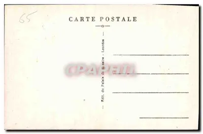 Lourdes — De Pools en de Basiliek — Éditeur du Palais du Royaume — Achterkant