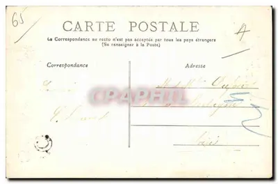 Les Pyrénées — Route d'Argelès, La Grande-Cornich — Wydawca nieznany, nr 285 — Rewers