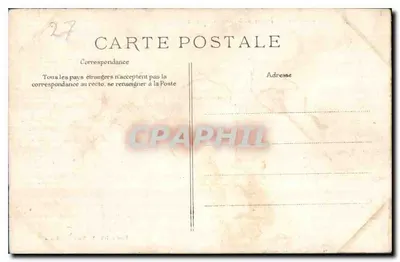 Gisors — Jardim da cidade e Torre de defesa — Verso