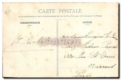 Capela de São Luís - Túmulo dos Filhos do Conde de Paris — Ch. Foucault, editor, Dreux — Verso