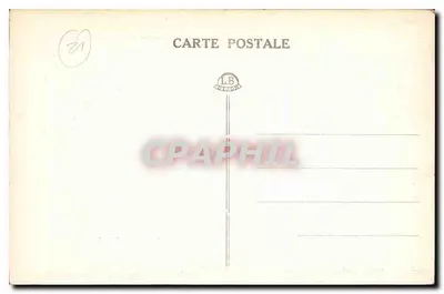 Gargouilles Katedry Najświętszej Panny Maryi — DIJON (XIII wiek) — Wydawnictwo P. P. n°16 — Rewers