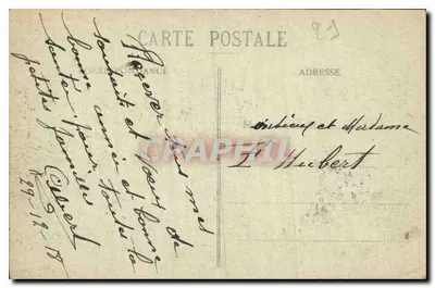 Dijon — Overzicht, oostzijde — L. V., uitg. — Achterkant