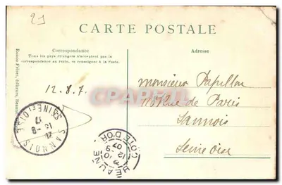 Rempart des Lions — Beaune — Romano Frères, n°115728 — Rewers
