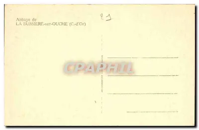 Interior of the Abbey — Chapel with Altar and Statues — Publisher Ciné — Back