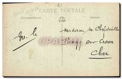 Dijon — Katedra Świętego Benignego — wydawca LB, nr 21 — Rewers
