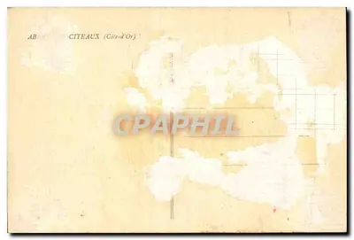 Abbaye de Cîteaux — Widok ogólny — wydawca nieznany — Rewers