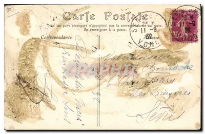 Dijon — Jacquemart z Kościoła Najświętszej Panny Maryi — ND Phot — Rewers