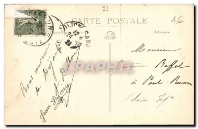 Dijon — Kościół św. Michała — Wydawca L. B. Dijon, nr 6 — Rewers