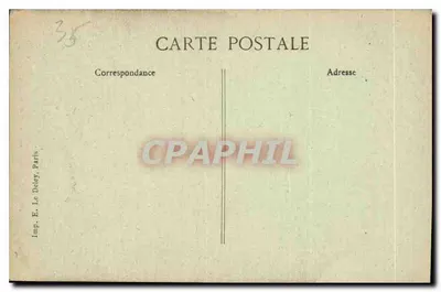 Fougères — A Porta de entrada — Editor B.L.D. n°42 — Verso