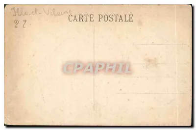 Dinard - La Grève de l'Écluse w dzień burzy — PLATINOBRAVURE LL. PARIS — Rewers