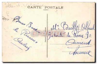 Rennes — Ogrody nad rzeką Vilaine i perspektywa nabrzeży — Laurent-Néel, n°4465 — Rewers