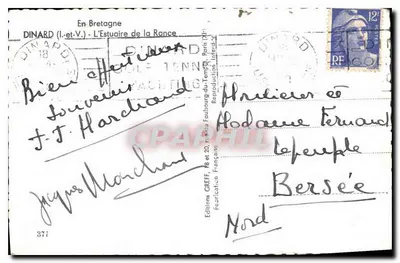 Widok Zatoki Morbihan — Dinard — Wydawnictwo GREFF — Rewers