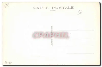 Rennes - A Porta Mordelaise, ou antigamente Real — substitui em 1440 uma porta Galo-Romana, editor Laurent-Néel, n° 4455 — Verso