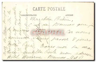 Rennes — Le Thabor — A Cascata — A.G. — n°98 — Verso