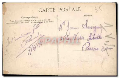 Dinard — Pointe de la Malouine — Côte d’Émeraude, n°614 — Rewers