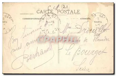 Dijon - Square Darcy — Baseny z wodospadami i jaskiniami ; schody i balustrady zakończone edykiem grecko-rymskim i renesansowym, kształt zbiornika. W tym edyku można zauważyć bust Darcy — Rewers