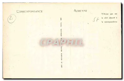 Semur — Igreja Nossa Senhora — A Colocação no Túmulo — ND — Verso