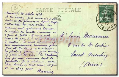 Dijon - Zegar Jacquemart — szczegół wieży kościoła Najświętszej Maryi Panny — Rewers