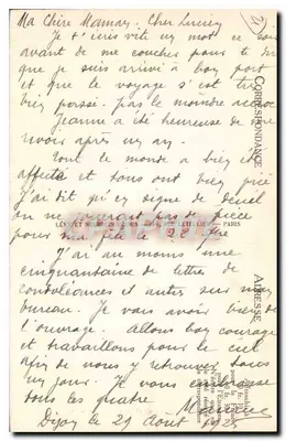 Dijon - Rzeźba zegarowa kościoła Najświętszej Maryi Panny - ND — Rewers