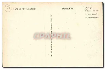 Semur — O Armançon e o Donjon — ND — Verso