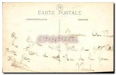 Dijon — Plac Darcy — Wydawca nieznany, n° 130 — Rewers