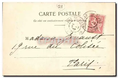 Dijon - Poço de Moisés — L. V., edit. — Verso