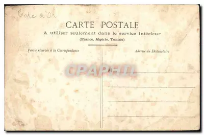 IS-sur-TILLE - Grupo escolar — Ed. Robichon, Is-sur-Tille — Verso