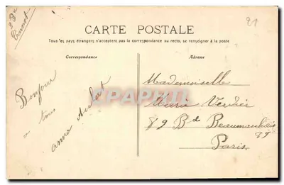 Dijon — Katedra Najświętszej Maryi Panny, Zegar Jacquemart — Aubert, wyd. 10, r. Liberté, Dijon — Rewers